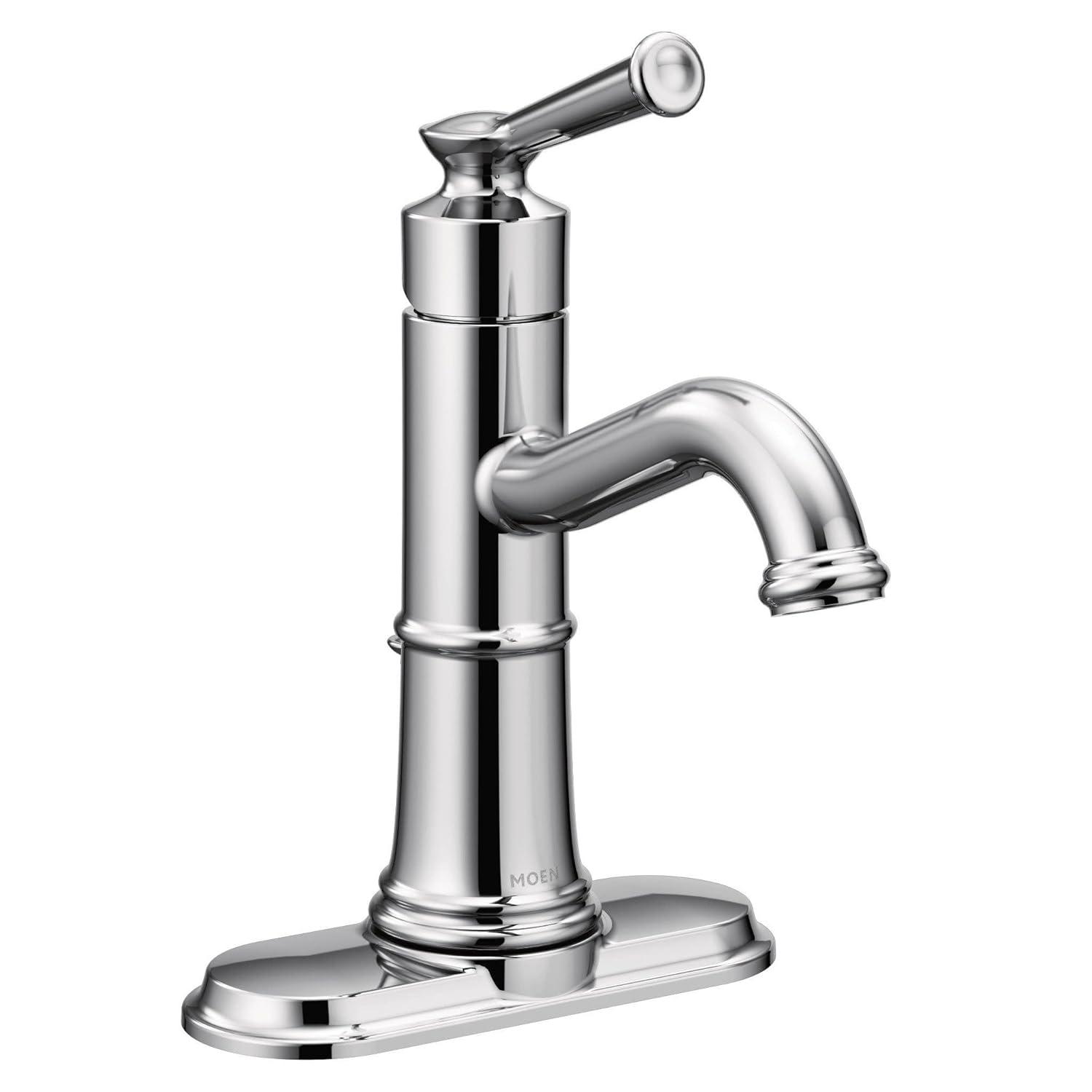 Belfield Single Hole Bathroom Faucet with Drain Assembly
