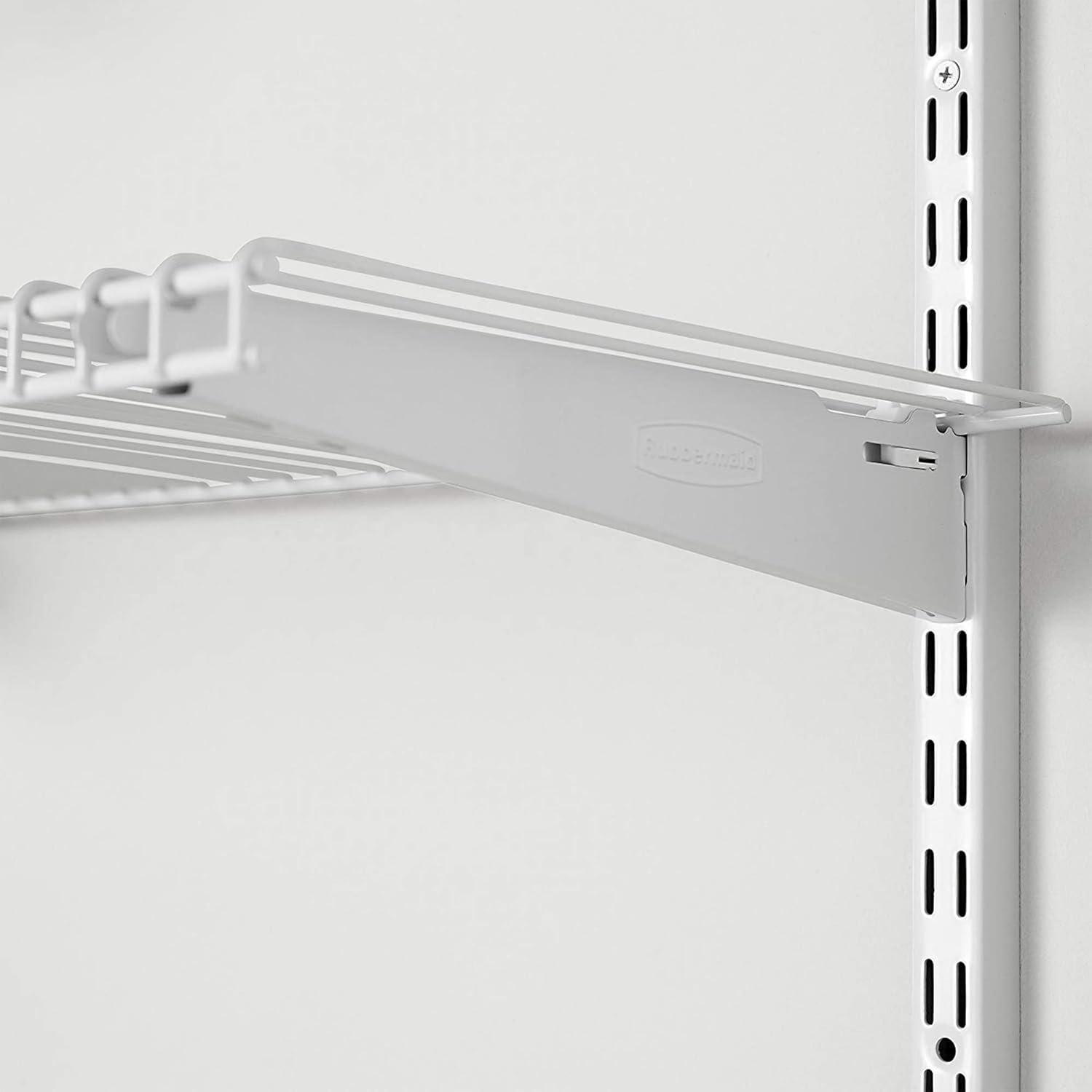 Rubbermaid Rubbermaid FG3H9100WHT Configurations Accessories 26-Inch Shelving Kit, White