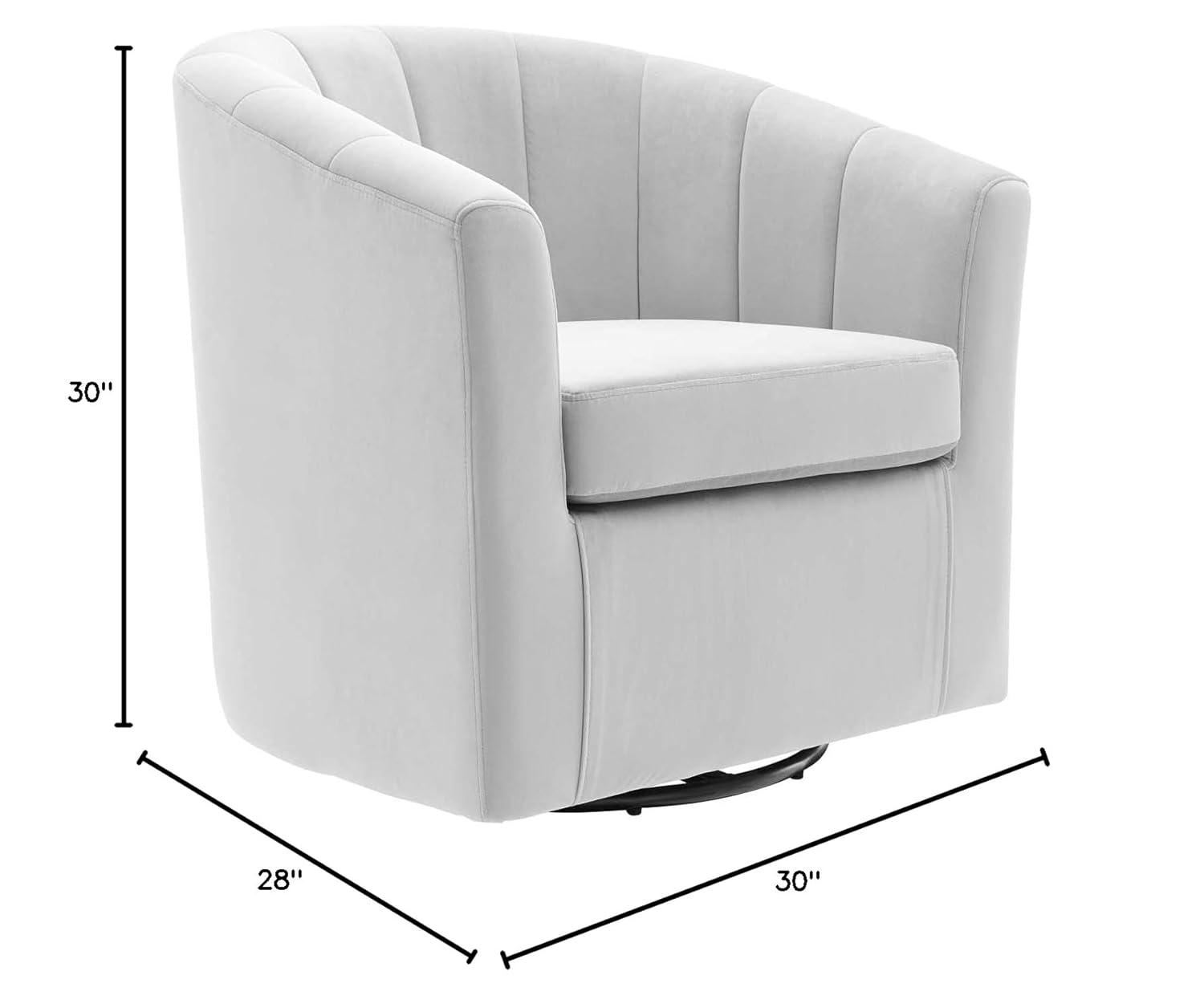 Modway Prospect Performance Velvet Swivel Armchair