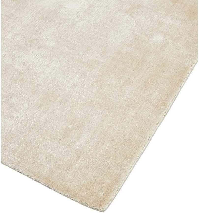 Solo Rugs Knotted, 5' x 8' Lodhi Contemporary Solid Hand Loomed Area Rug, Sepia