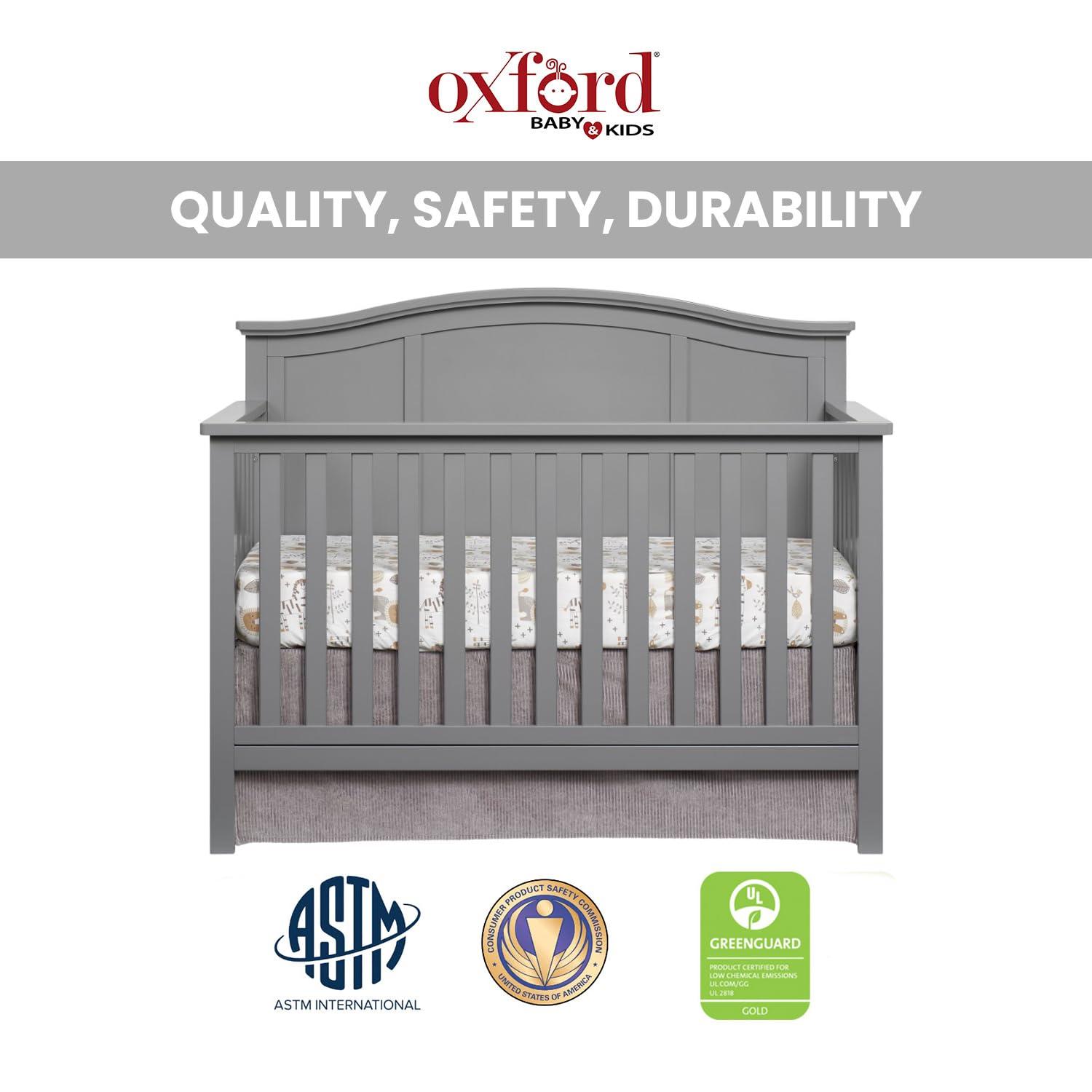 Oxford Baby Emerson 4 In 1 Convertible Crib