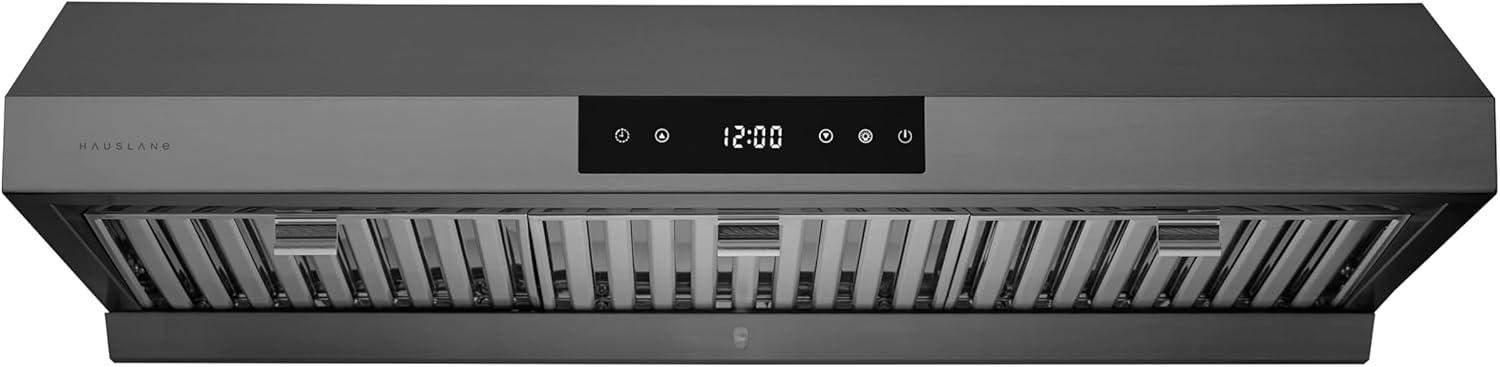 Hauslane Hauslane Range Hood 30 Inch - Under Cabinet Range Hood 30" Stainless Steel Kitchen Hood, Vent Hood 30 Inches, Stove Vent Hood for Kitchen, Vent Hoods 30 Inch with LED - Chef Series PS18 UC-PS18BSS-36