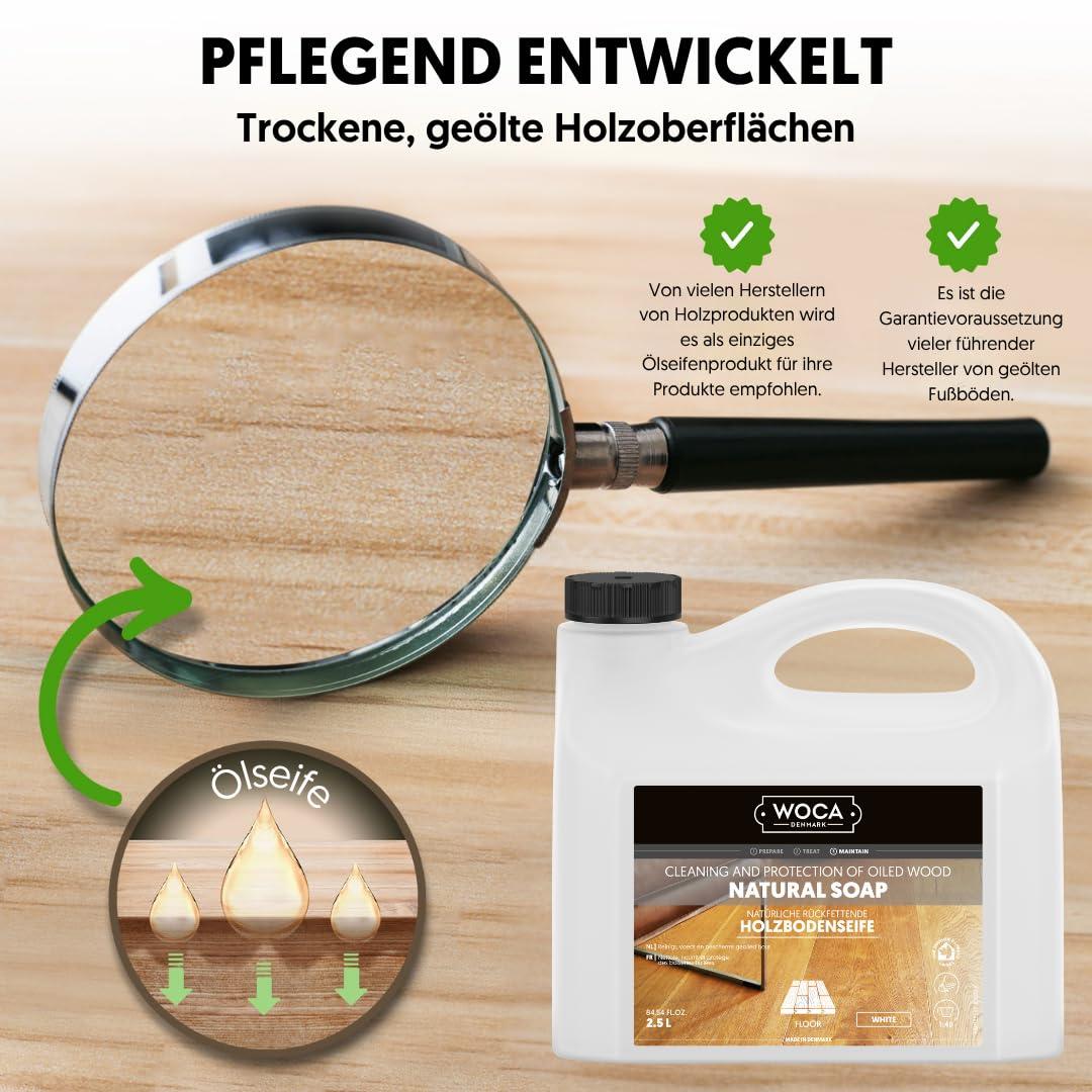 WOCA Natural Soap Wood Floor Cleaner concentrate