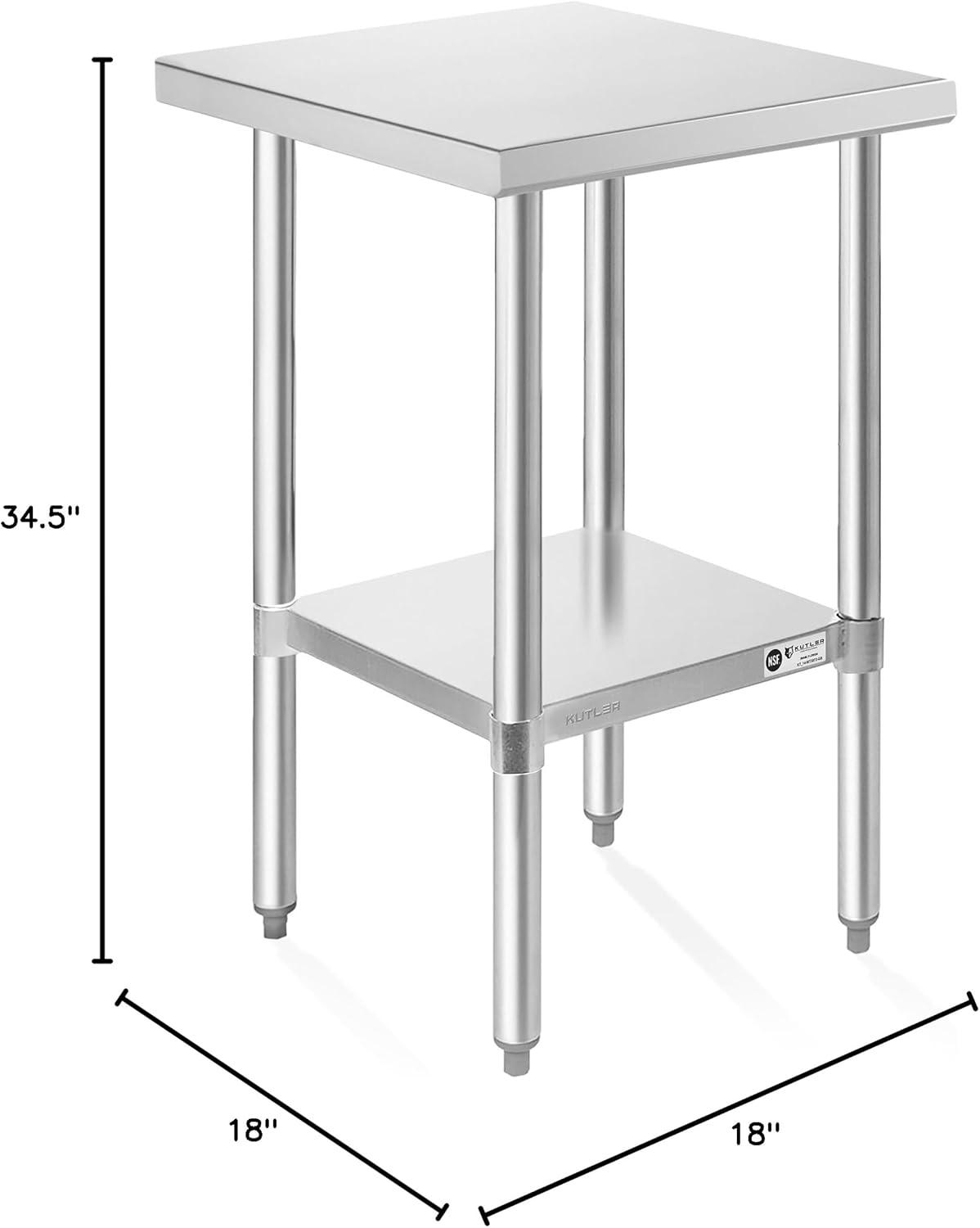 KUTLER Stainless Steel 34.5'' H