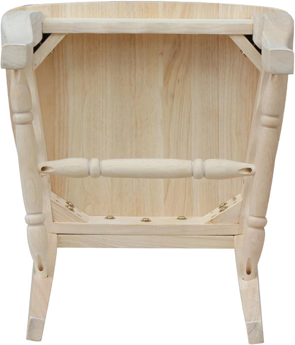 Elegant High-Back Ladderback Microfiber Upholstered Side Chair in Wood