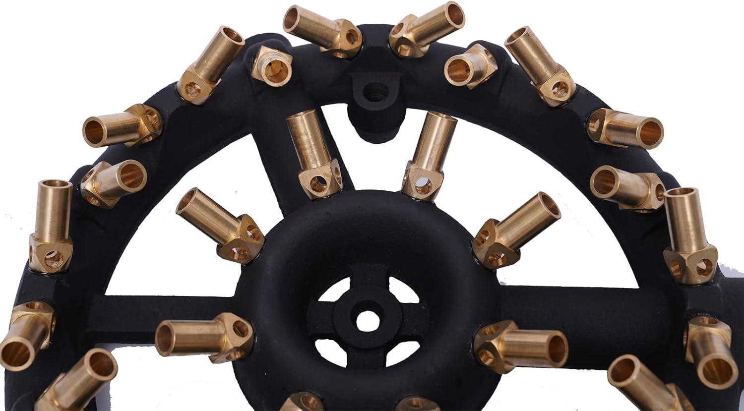 32-Tip Jet Burner 32 Tips Natural Gas Jet Burner Chinese Wok Range Pot Burner New