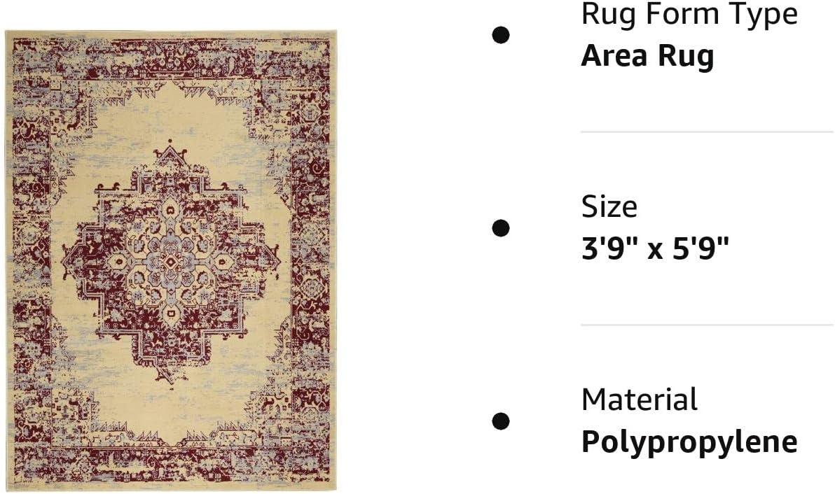 Nourison Grafix Center Medallion Area Rug