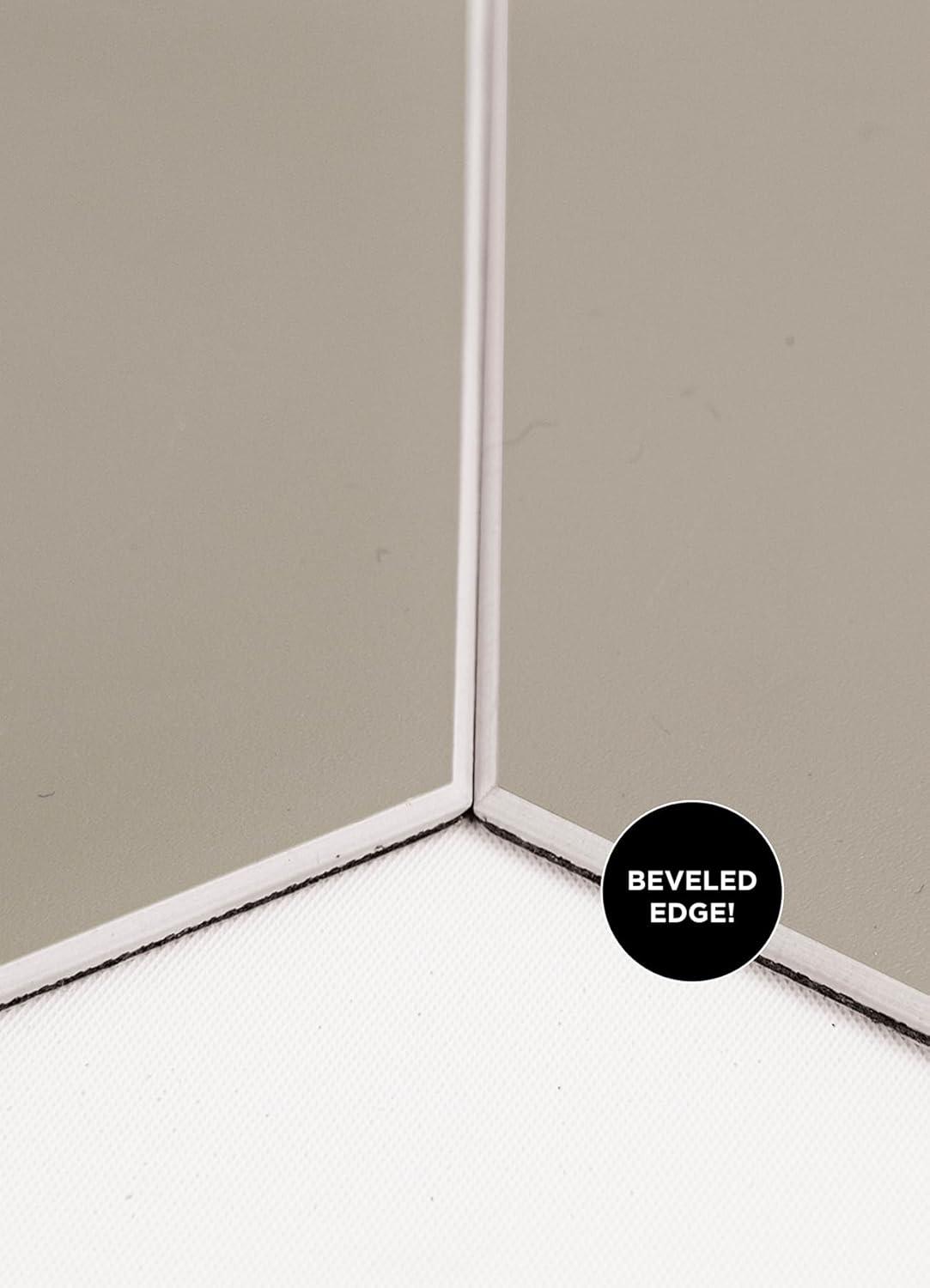 WallPops! Hexagon Peel and Stick Luxury Wall Tiles