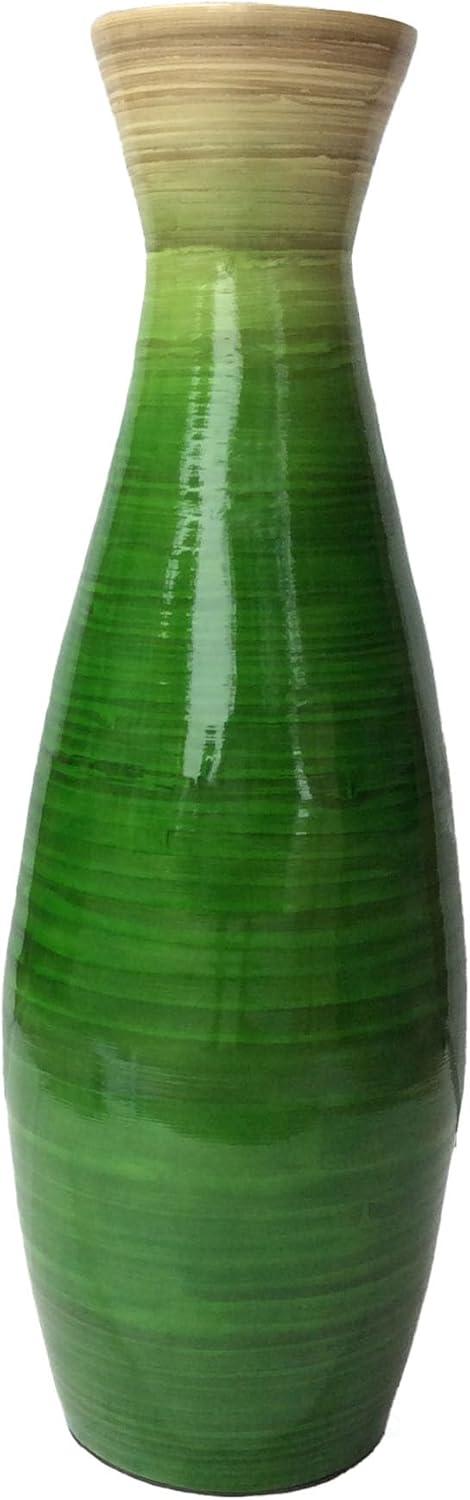 Uniquewise Handmade Wood Floor Vase