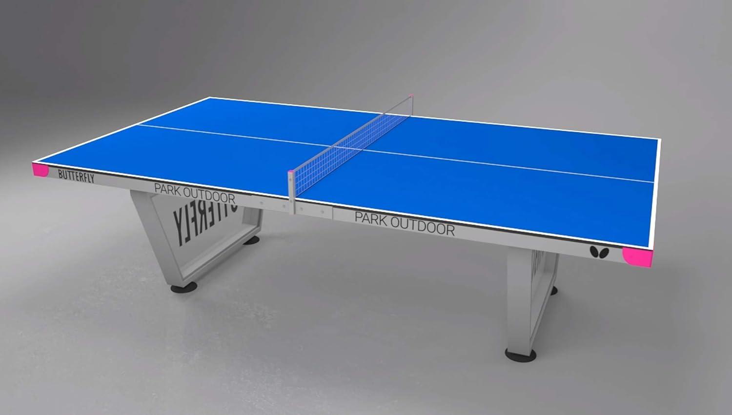 Butterfly Park Outdoor Table Tennis Table