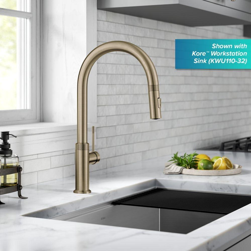 Kraus Oletto Single Handle High-arc Kitchen Faucet