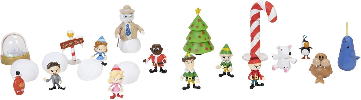 Elf Collectible Advent Calendar with 24 Surprises