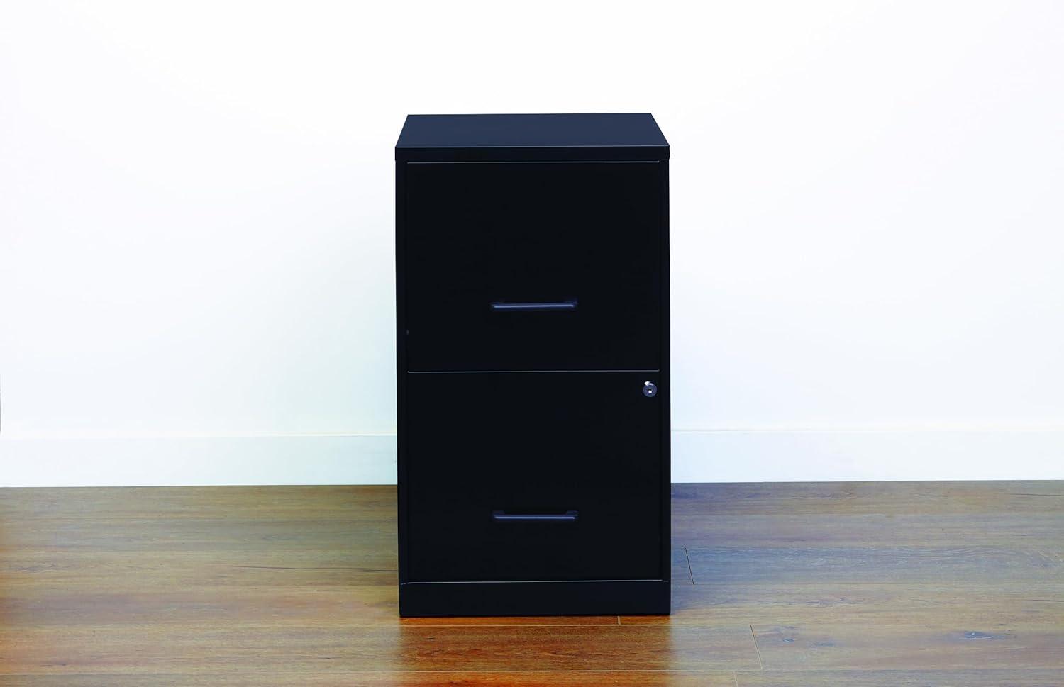 Lorell Soho 14.3'' Wide 2 -Drawer Steel File Cabinet