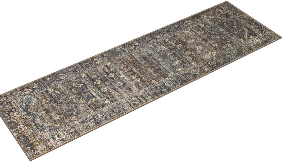 Morgan Spice and Lagoon Wool Runner Rug 2'-3" x 11'-6"