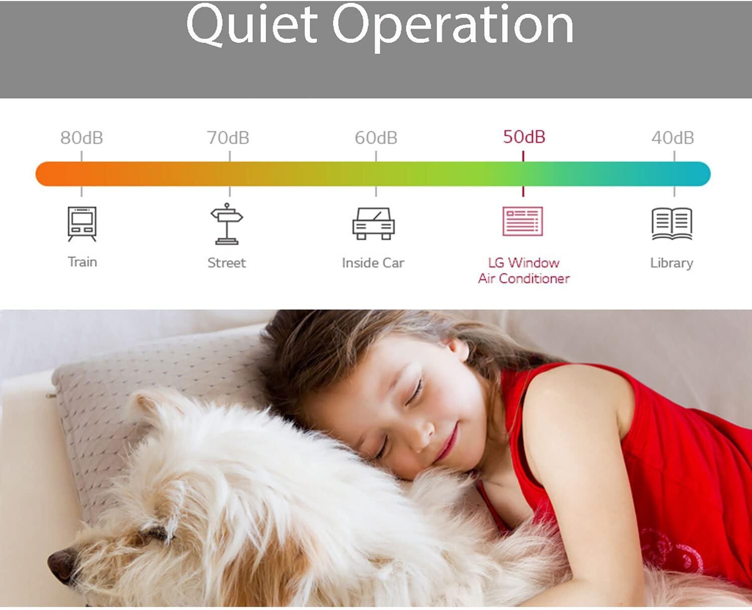 LG LW5016 5,000 BTU Window Air Conditioner