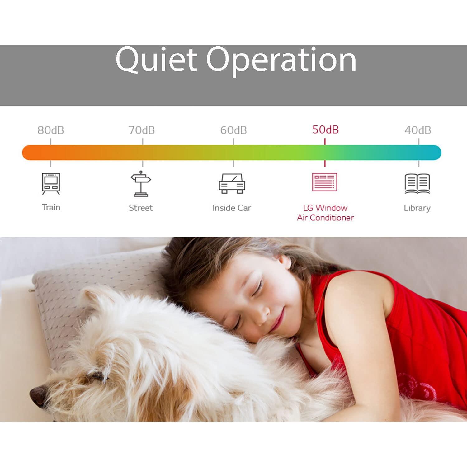 LG LW5016 5,000 BTU Window Air Conditioner -