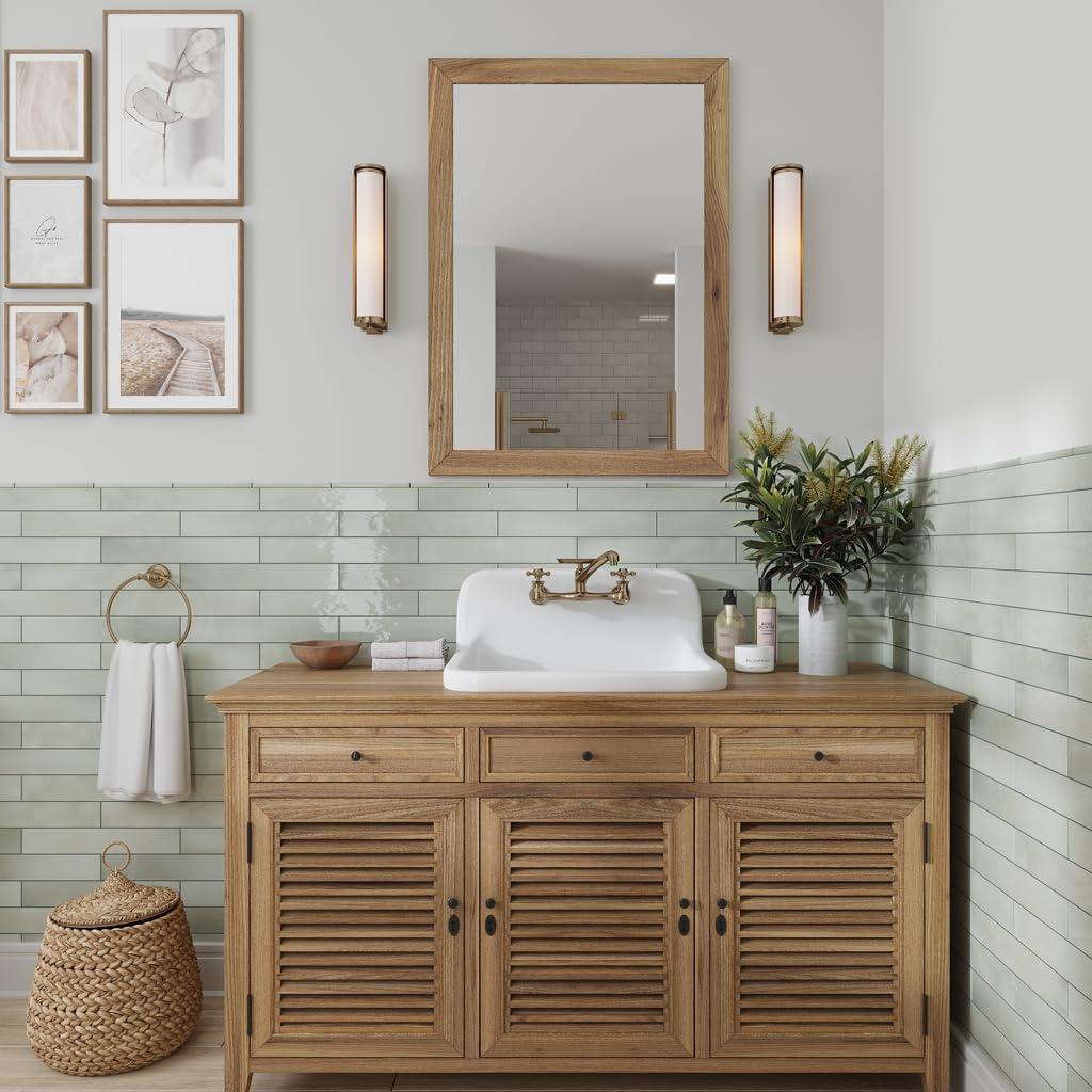 Apollo Tile Silken 7.9'' L x 0.5'' W Ceramic Round Tile Trim (Set of 10)