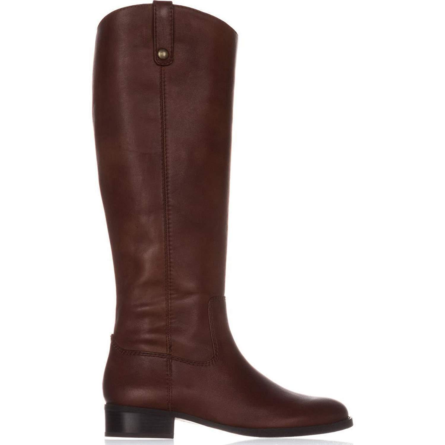 INC Womens Brown Zip-Up Boots 5 M