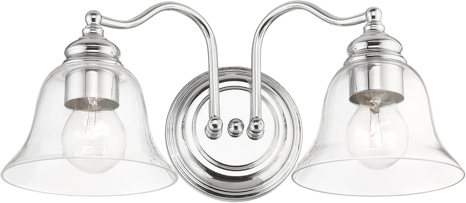 Livex Lighting Moreland 2 - Light Vanity in  Polished Chrome