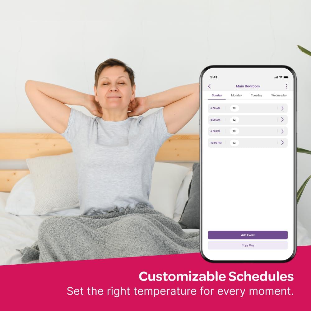 Mysa BB.2.0.01.NA-US Smart Thermostat for Electric Baseboard and In-Wall Heaters V2.0