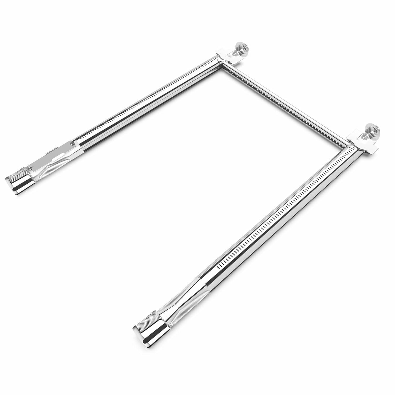 Uniflasy 69785 18 Inch Grill Burner for Weber Spirit I & II 200 Series Spirit E-210 E-220 Spirit S-210, S-220 Gas Grills with Up Front Control Tube Pipe 304 Stainless Steel