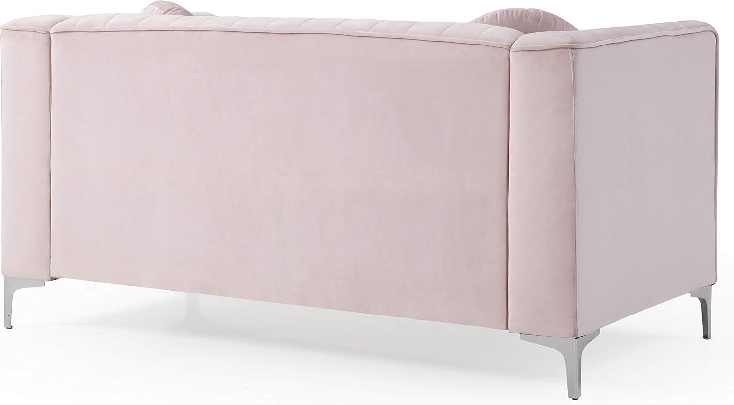 Melrose 65'' Velvet Loveseat