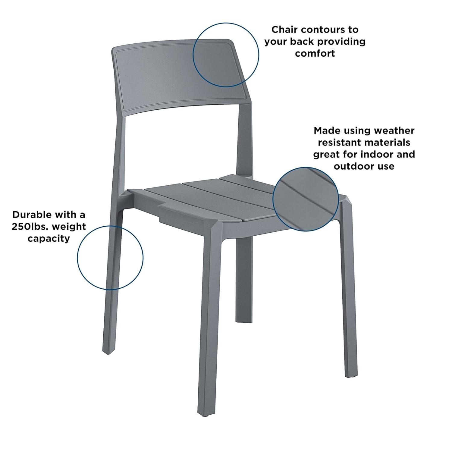 Chandler Outdoor Stacking Dining Side Chair