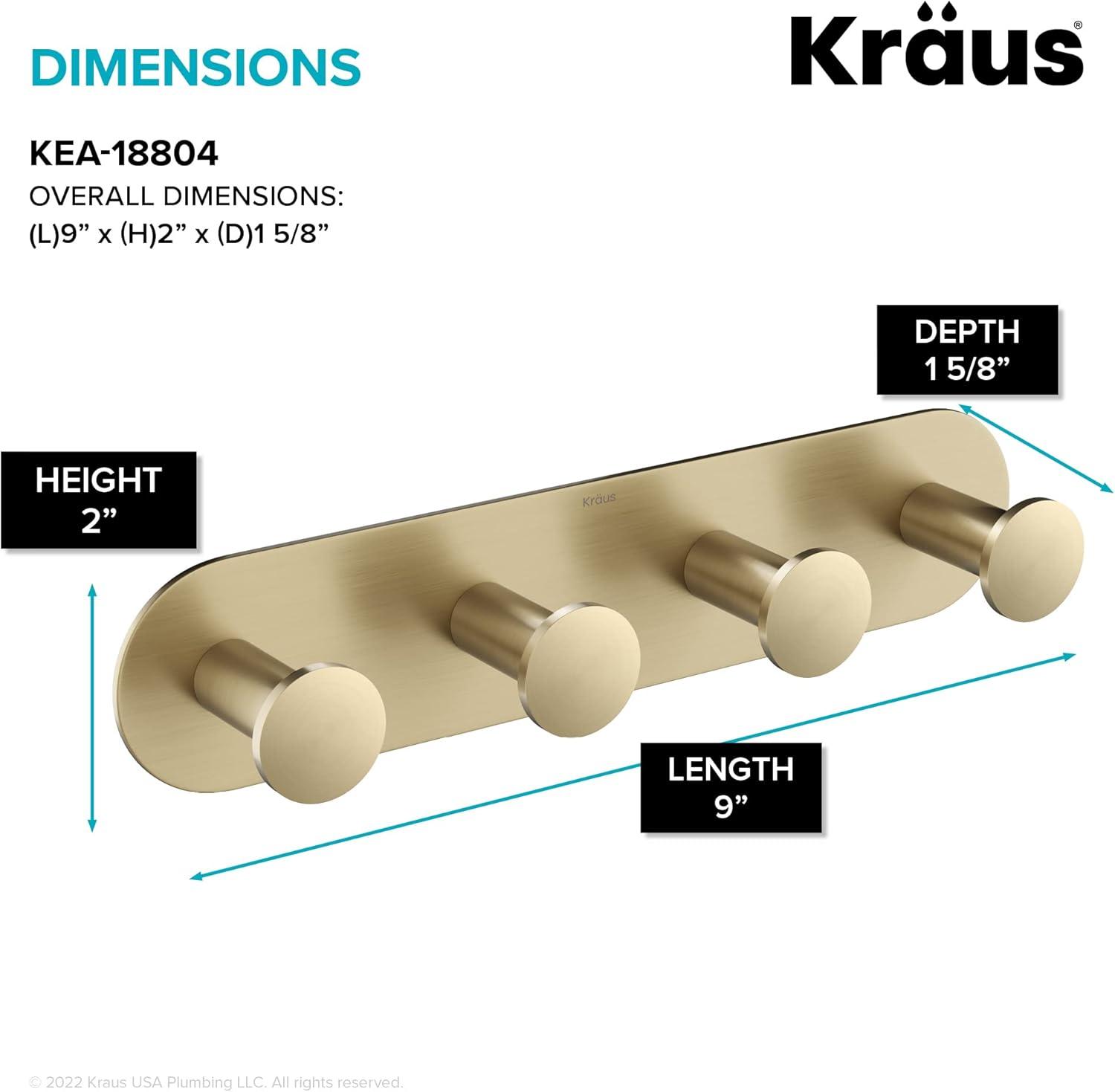 Elie Wall Mounted Robe Rack