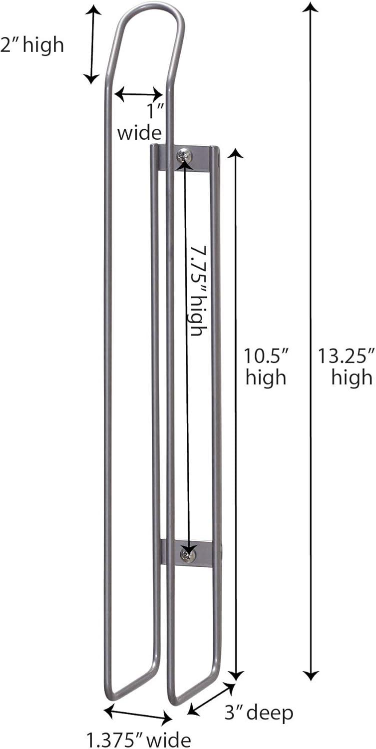 Household Essentials Cabinet Door Paper Towel Holder Mount