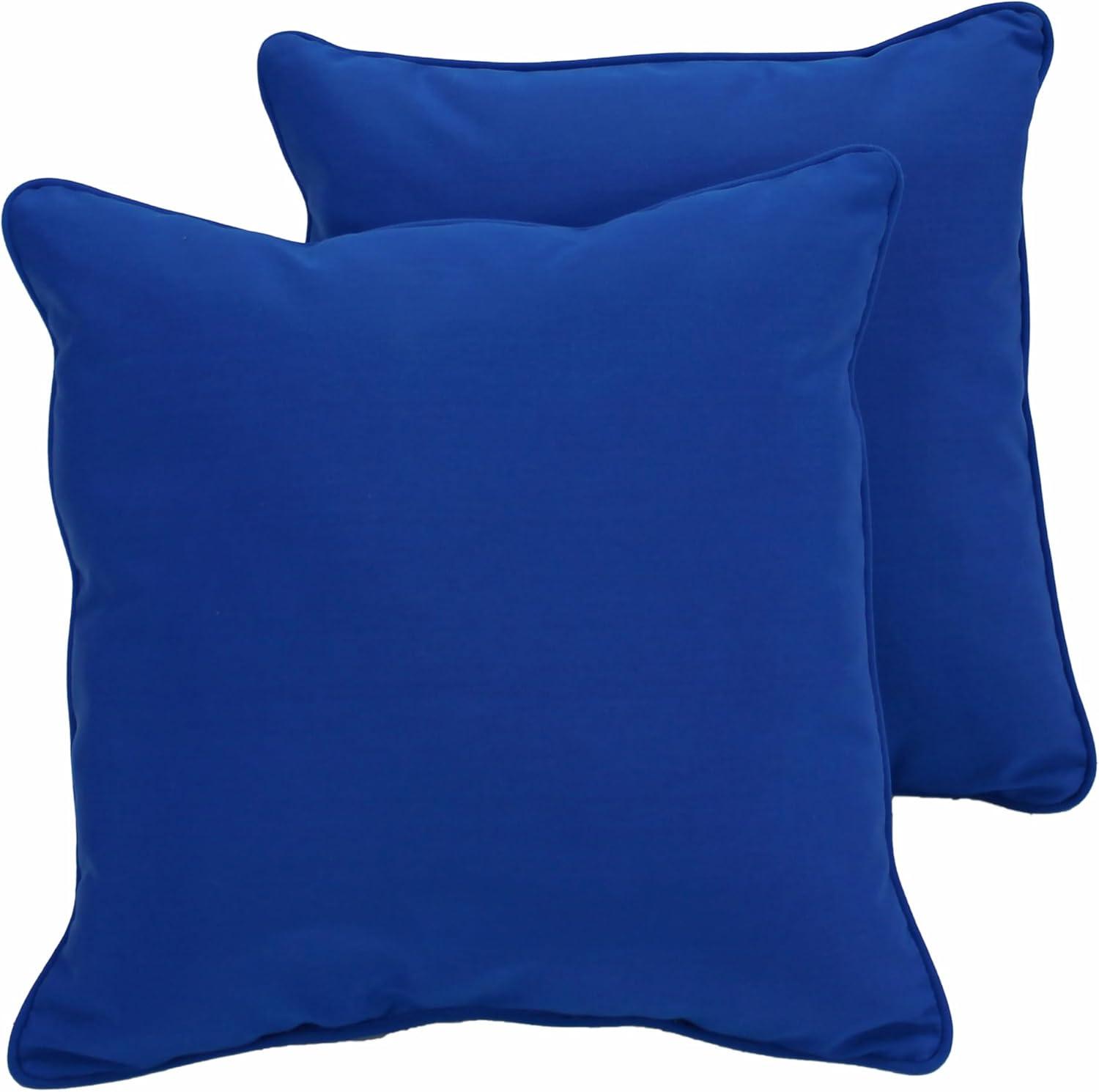 Factory Direct Partners Element Synthetic Throw Square Indoor/Outdoor Pillow Cover & Insert (Set of 2)