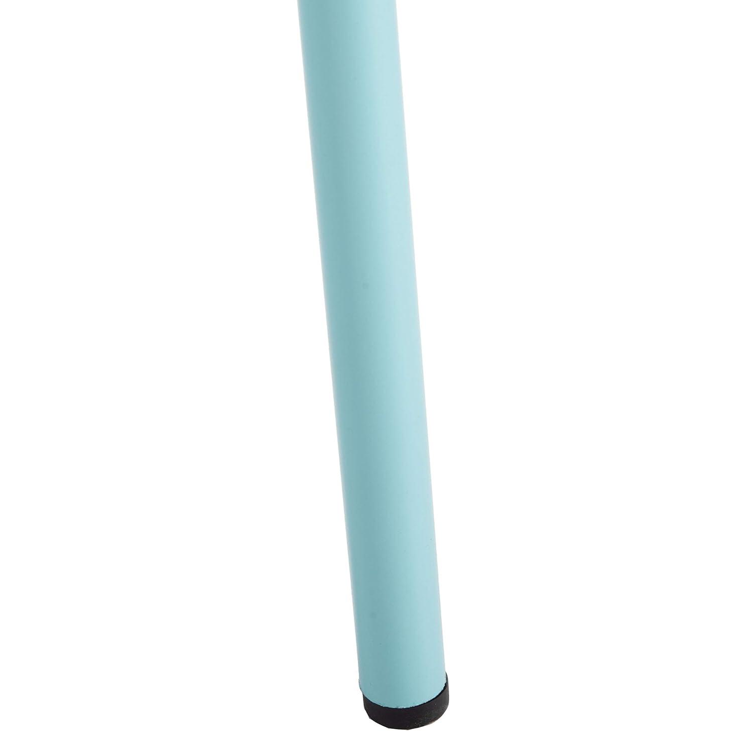 SAFAVIEH Everleigh Outdoor Patio Side Chair, Baby Blue, Set of 2