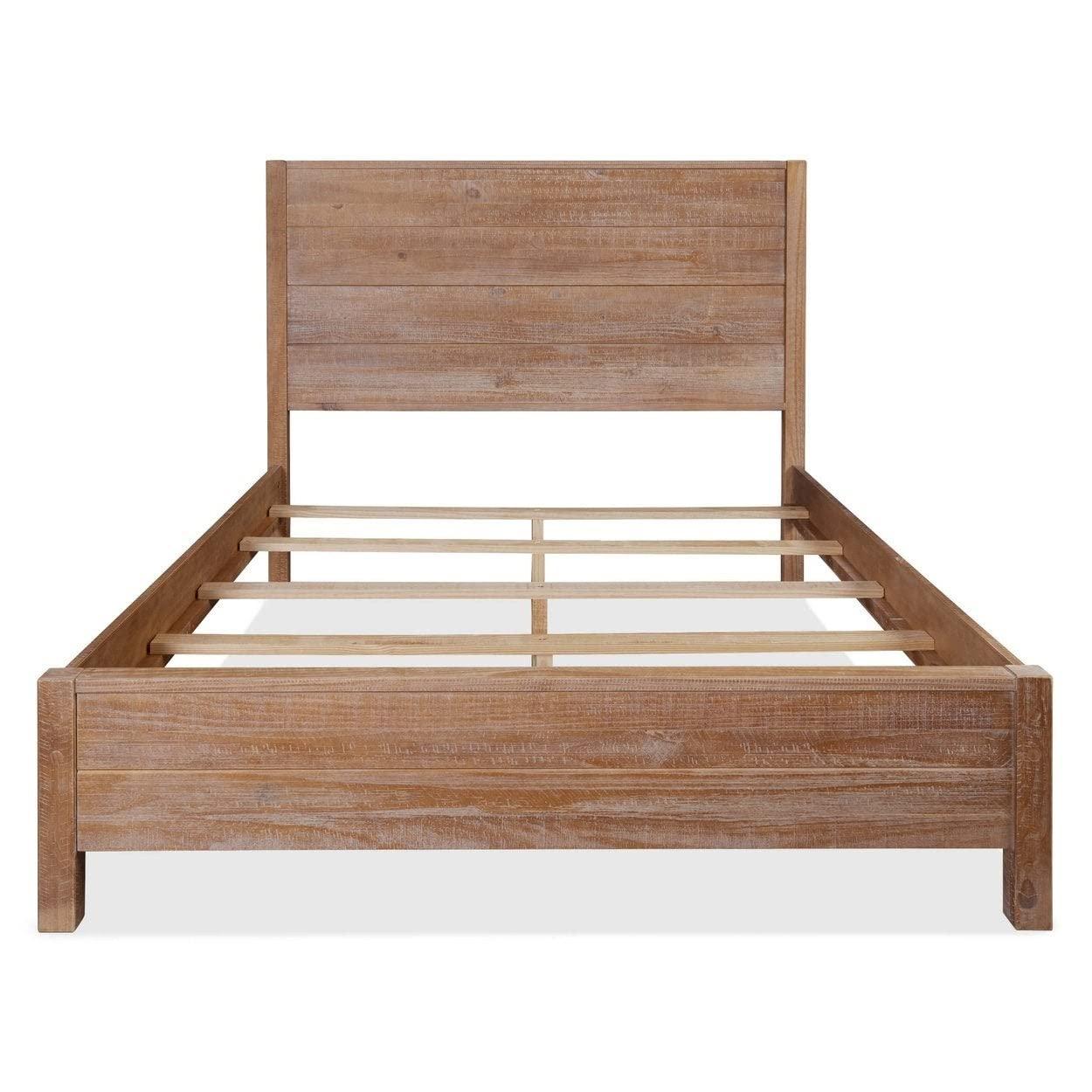 Montauk Solid Wood Panel Bed