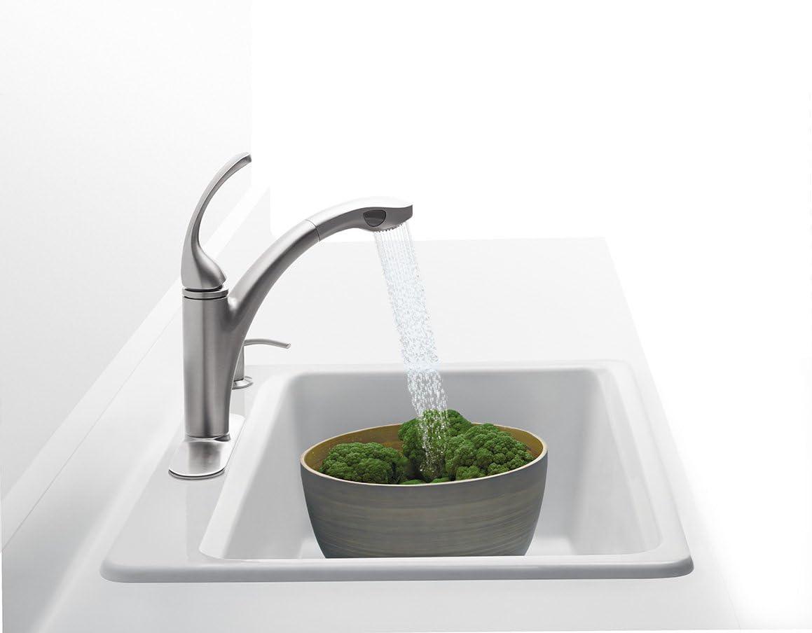 Riverby 33" L x 22" W x 9-5/8" Top-Mount Single Bowl Kitchen Sink W/ Accessories