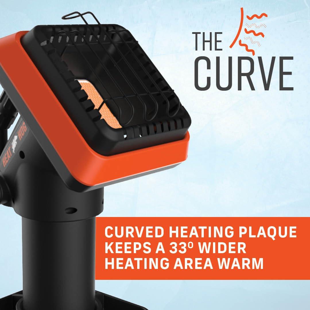 Heat Hog Heat Hog 4,000 BTU Indoor/Outdoor Portable Propane Heater