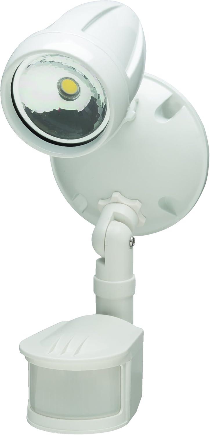 Heath Zenith LED Outdoor Security Light 180 Degree Motion Sensor Activated , White Finish 11"H - N/A