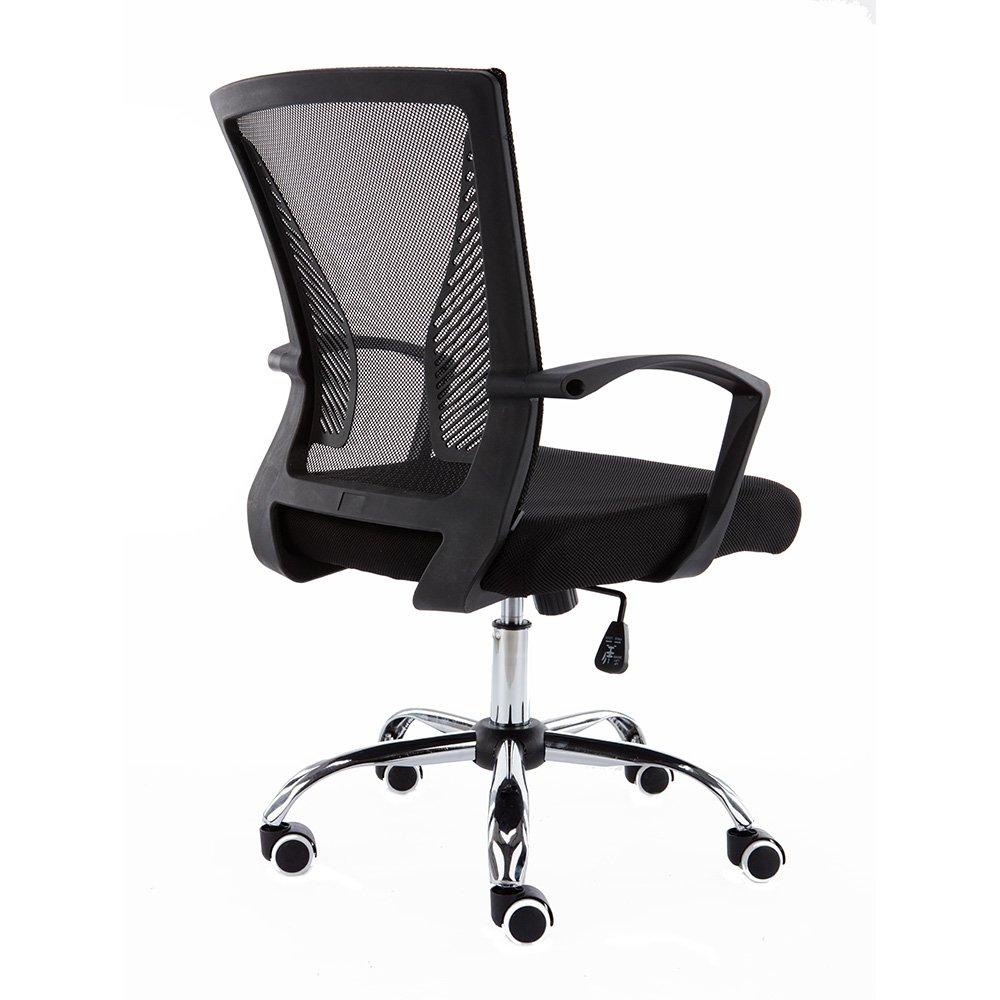 Modern Home Zuna Mid-Back Office Chair - White/White
