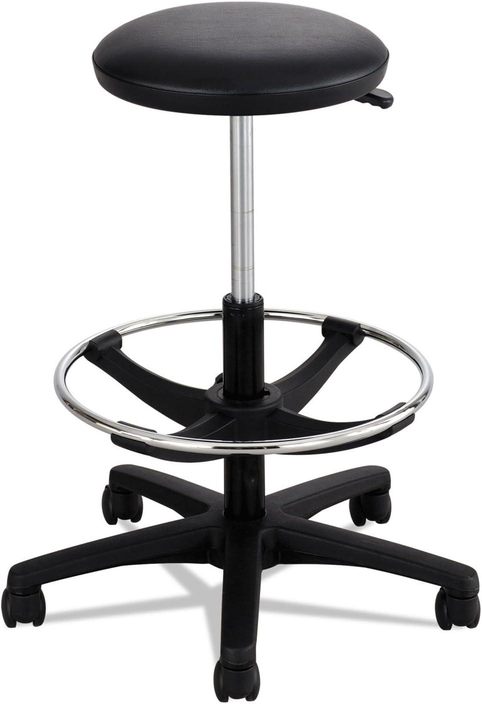 Safco Products Company Safco Diesel Series Industrial Stool w/Back, High Base