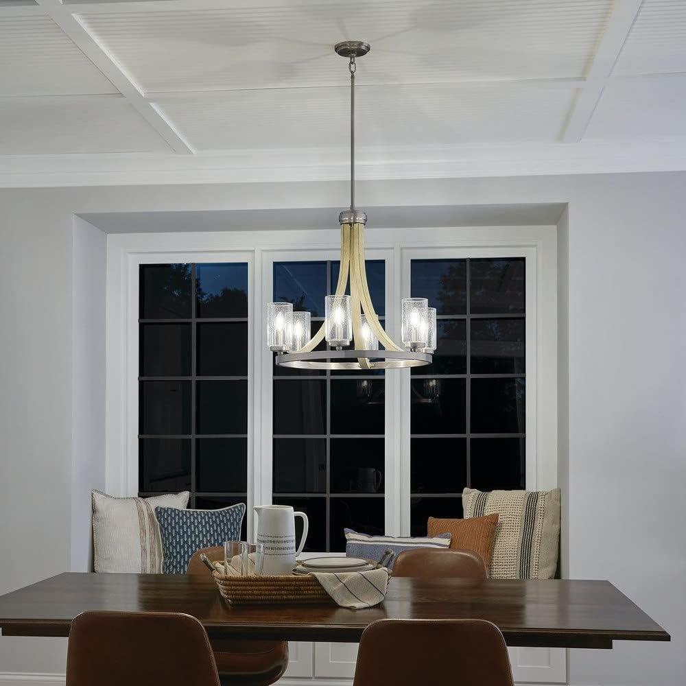 Kichler Lighting Grand Bank 6 - Light Chandelier in  Auburn Stained