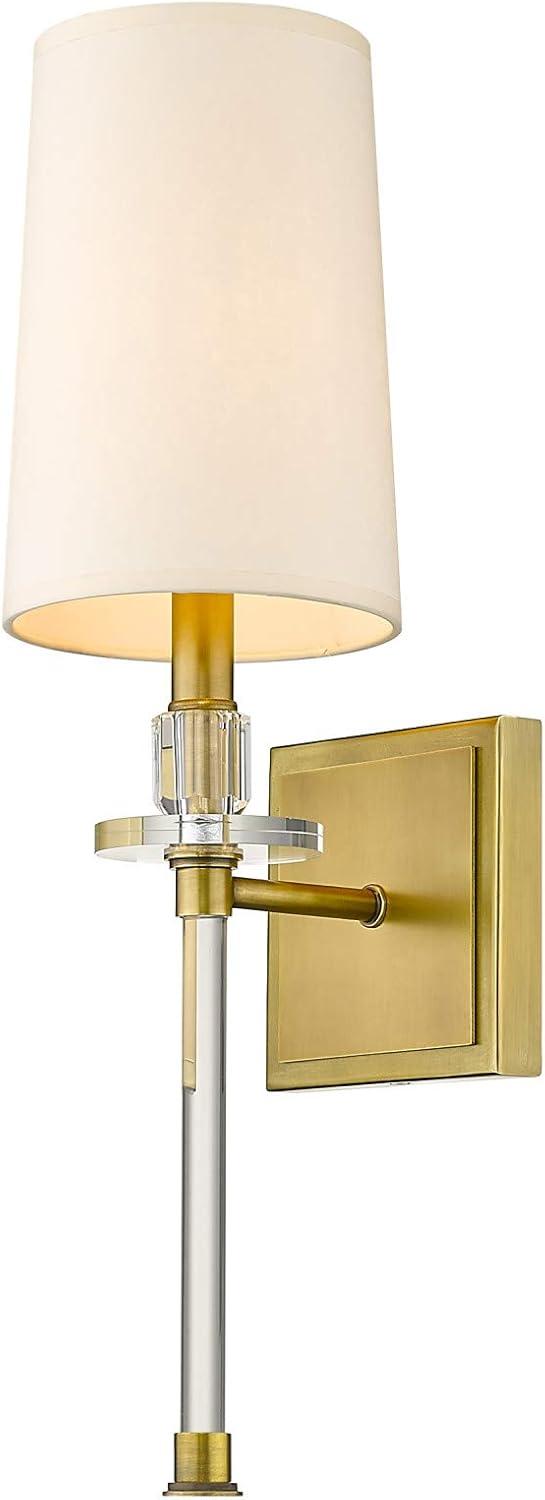 Z-Lite Sophia 1 - Light Wall Light in  Rubbed Brass