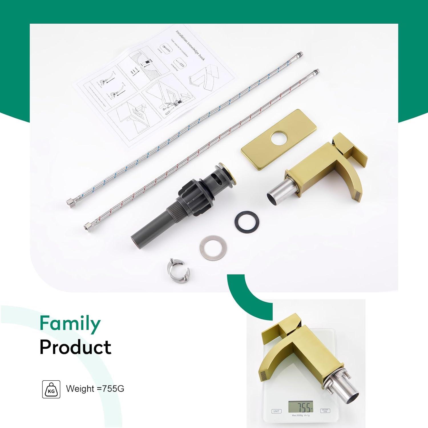 Single-Hole Single-handle Bathroom Faucet