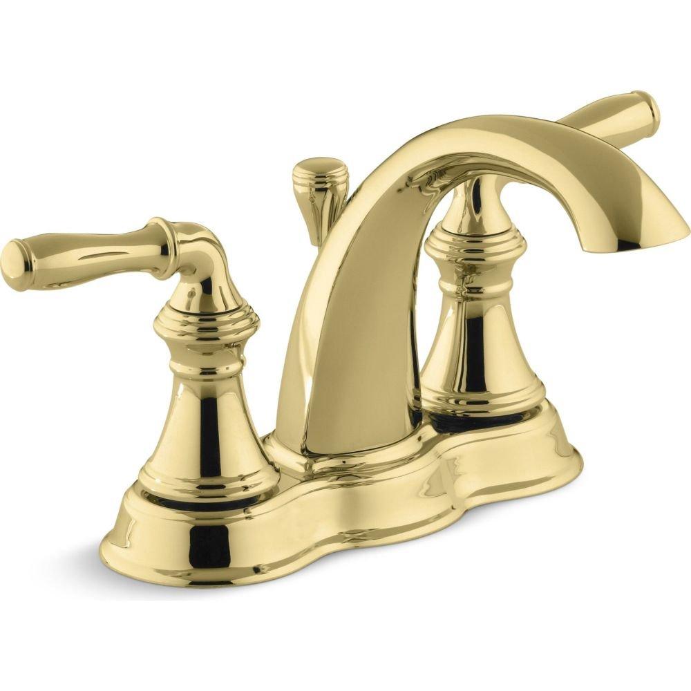 Kohler Devonshire Centerset Bathroom Sink Faucet, 1.2 gpm