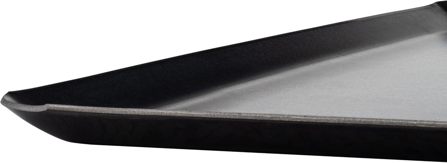 Heavy Duty Black Steel Half Pan Baking Sheet