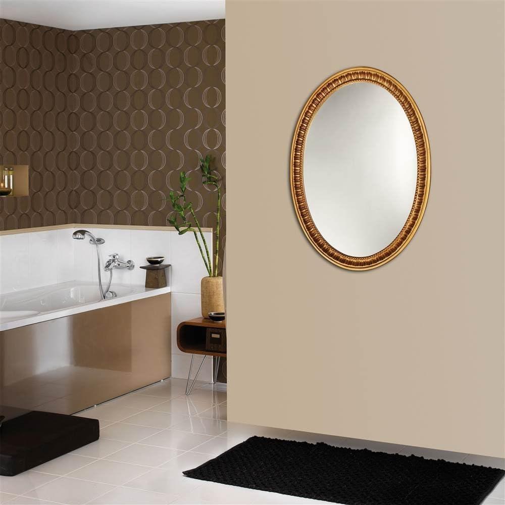 Chloe Lighting Iris Framed Wall Mirror 23x29