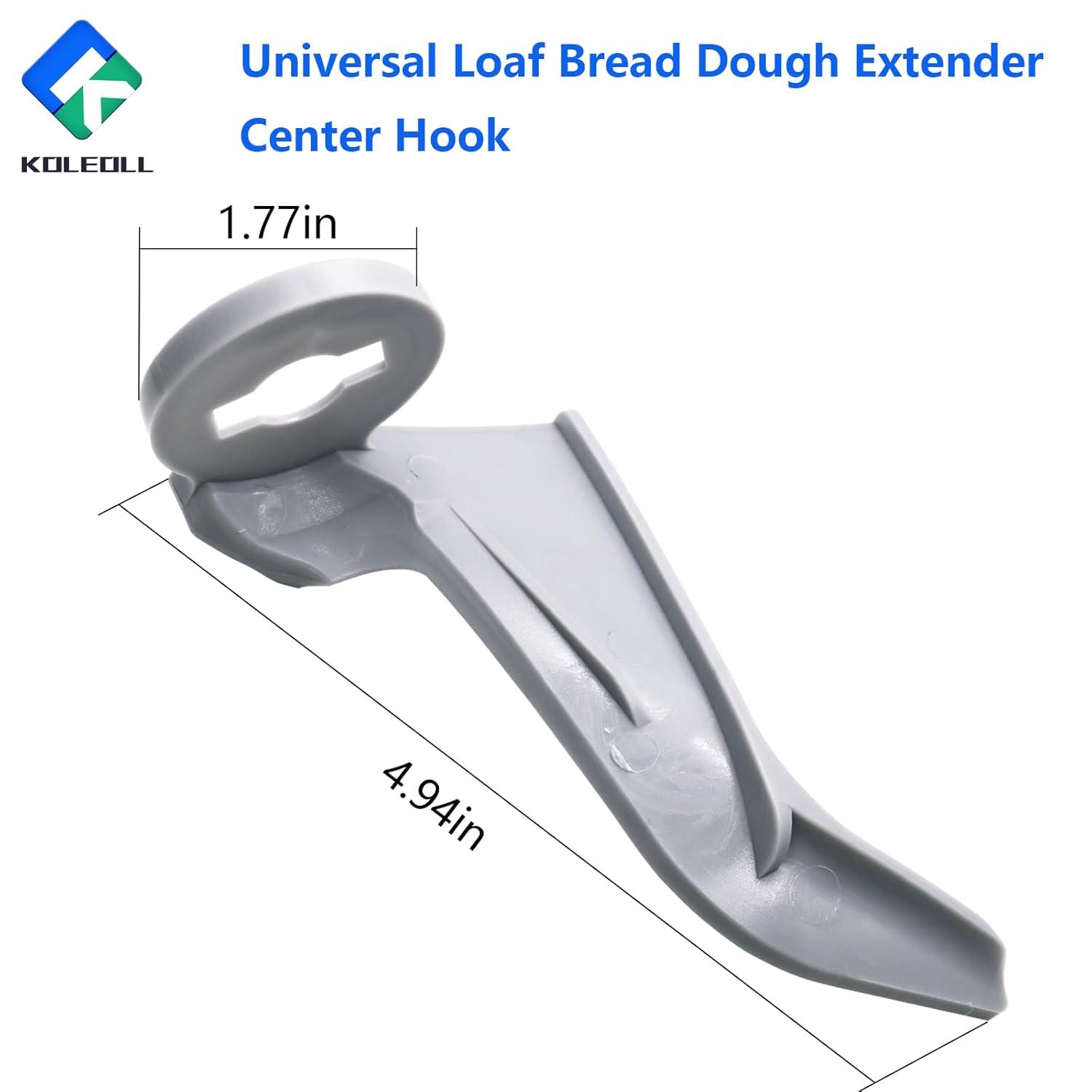Loaf Bread Dough Extender Center Hook for Bosch Perfect Mixing & Kneading!