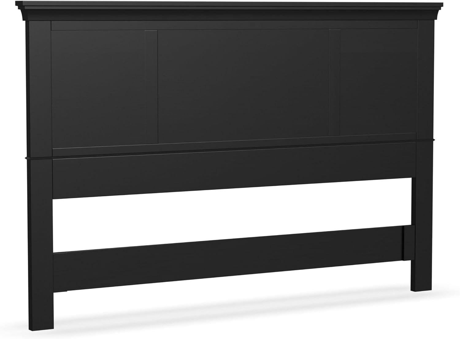 Homestyles Bedford Wood King Headboard in Black