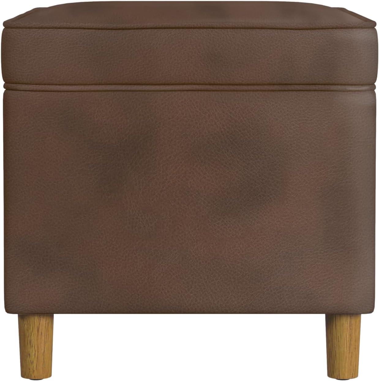 24" Dinah Storage Ottoman - HomePop