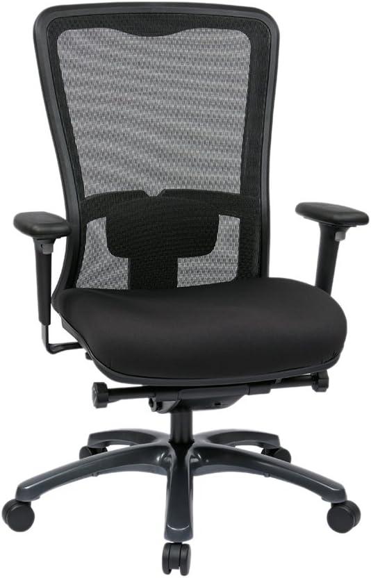 Black Ergonomic High Back Mesh Office Chair with Adjustable Arms