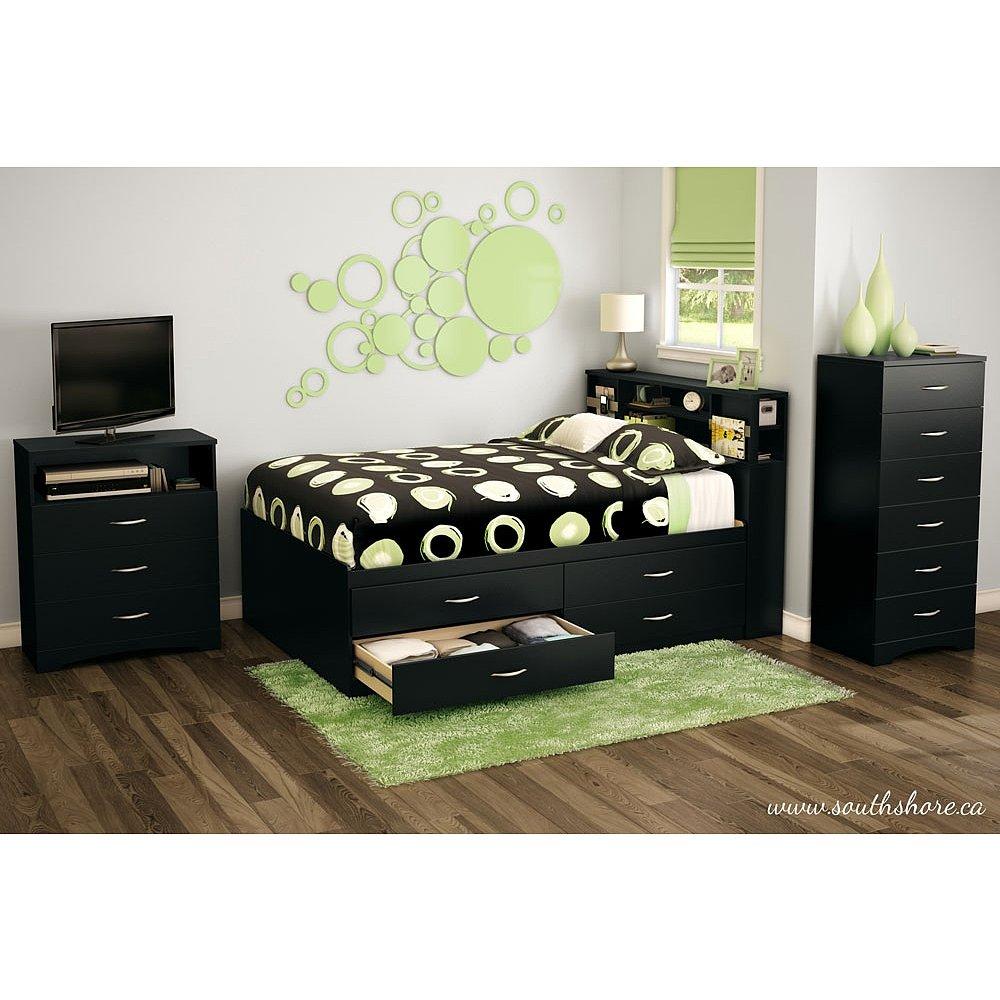 Step One Twin Bookcase Headboard