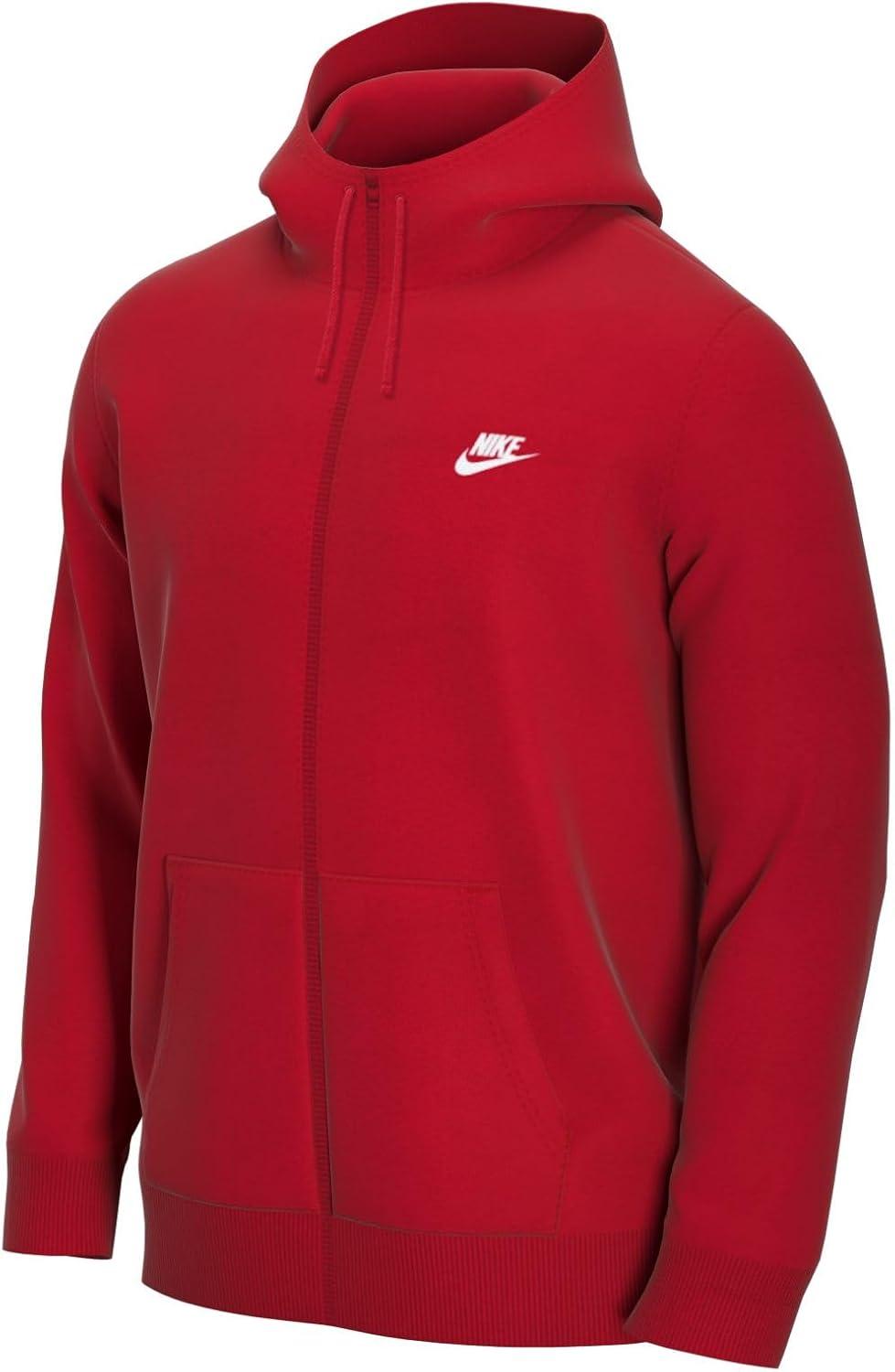 Nike Sportswear Club Full-Zip Fleece Men's Hoodie Large