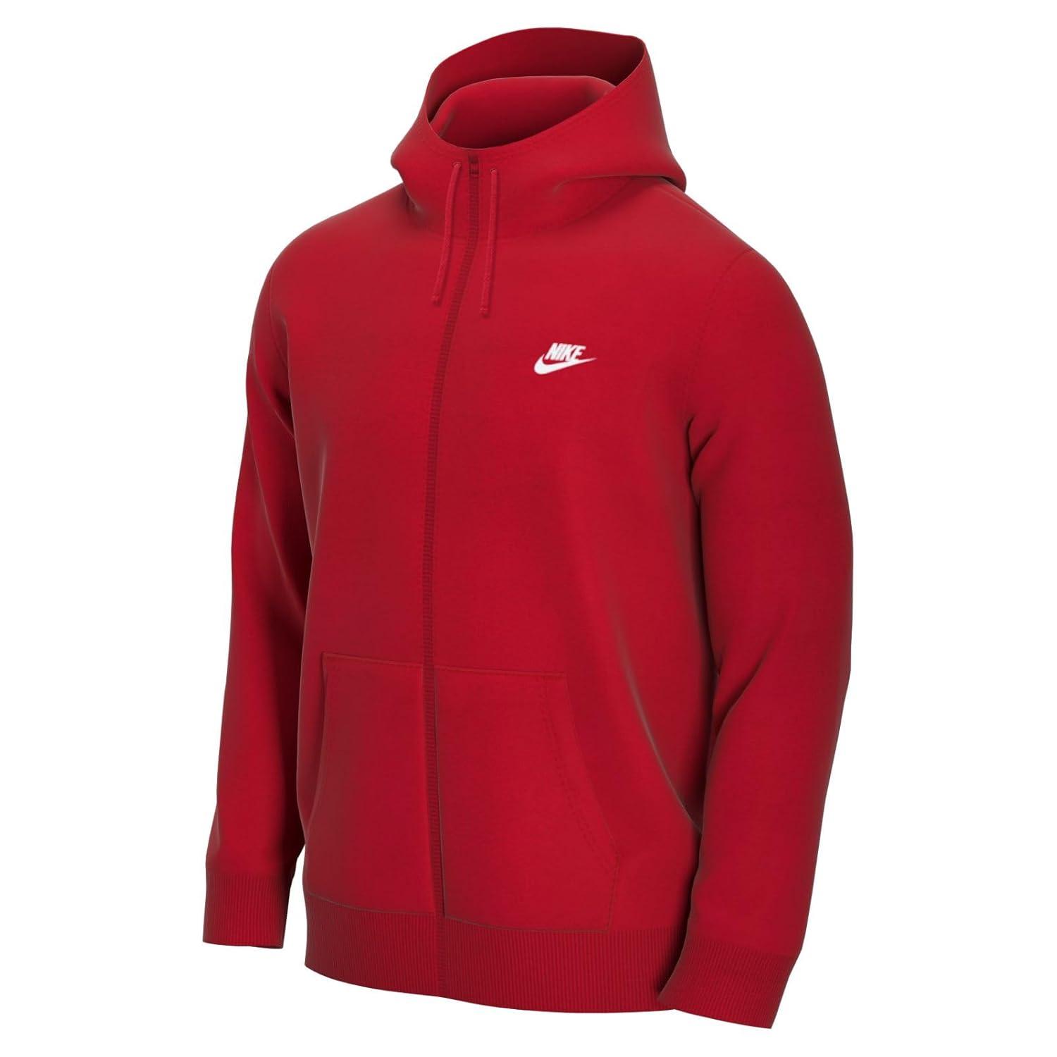 Nike Sportswear Club Full-Zip Fleece Men's Hoodie Large
